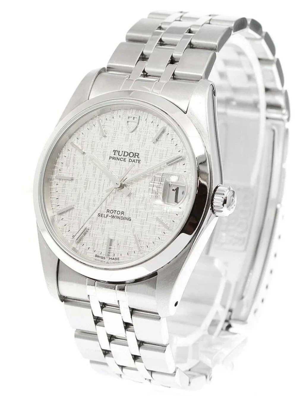 TUDOR Prince Date 74000 Silver Dial Automatic Boy's Watch_956083
